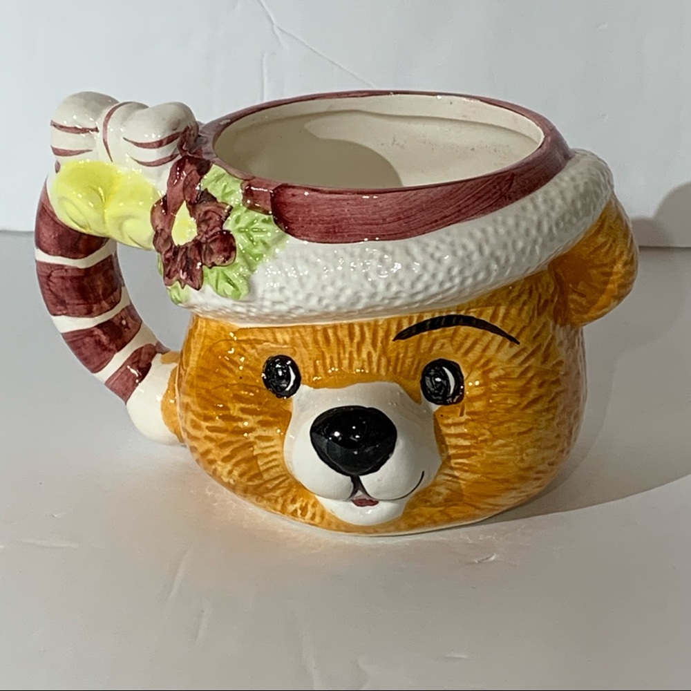 Vintage Bloomrite Holiday Bear Mug
